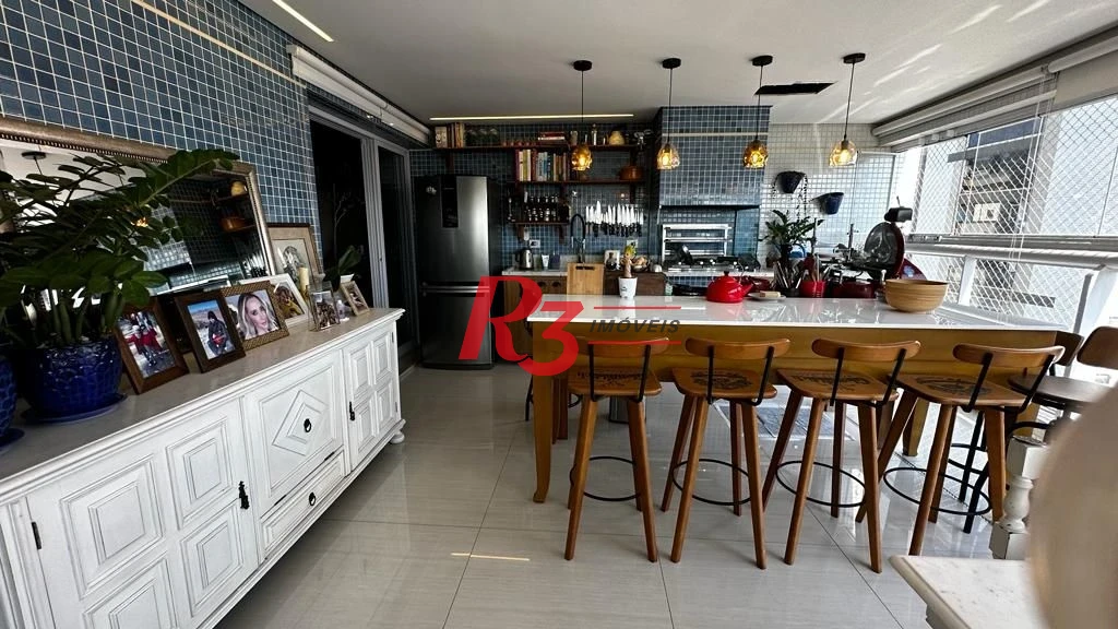 Apartamento à venda, 254 m² por R$ 4.780.000,00 - Aparecida - Santos/SP