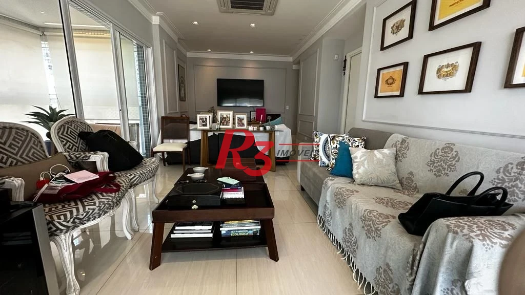 Apartamento à venda, 254 m² por R$ 4.780.000,00 - Aparecida - Santos/SP