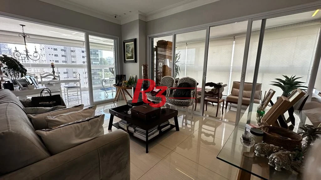 Apartamento à venda, 254 m² por R$ 4.780.000,00 - Aparecida - Santos/SP