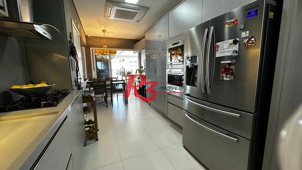 Apartamento à venda, 254 m² por R$ 4.780.000,00 - Aparecida - Santos/SP