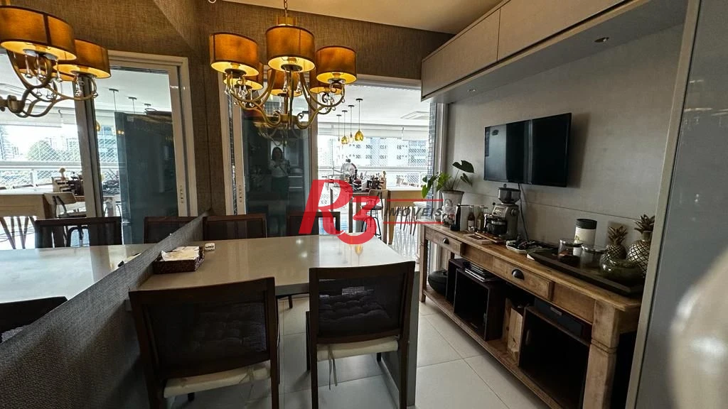 Apartamento à venda, 254 m² por R$ 4.780.000,00 - Aparecida - Santos/SP