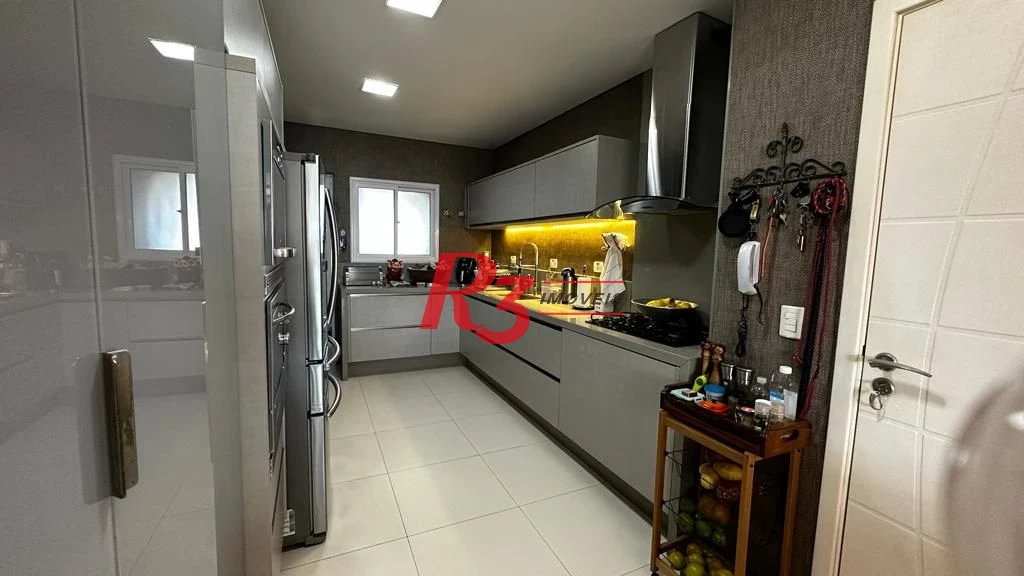 Apartamento à venda, 254 m² por R$ 4.780.000,00 - Aparecida - Santos/SP