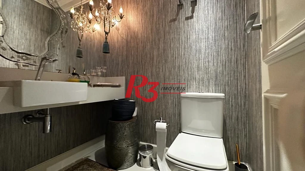 Apartamento à venda, 254 m² por R$ 4.780.000,00 - Aparecida - Santos/SP