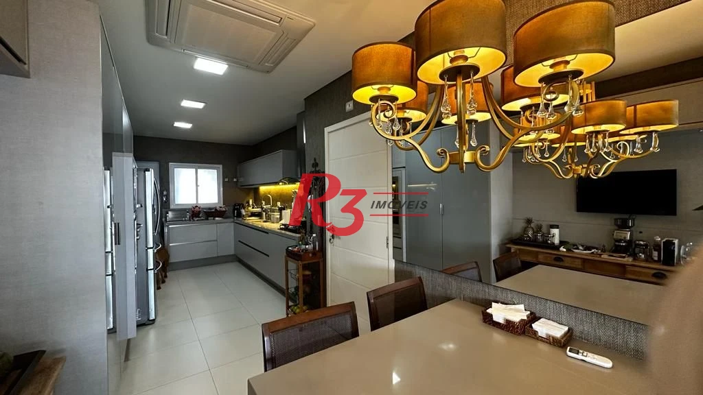 Apartamento à venda, 254 m² por R$ 4.780.000,00 - Aparecida - Santos/SP