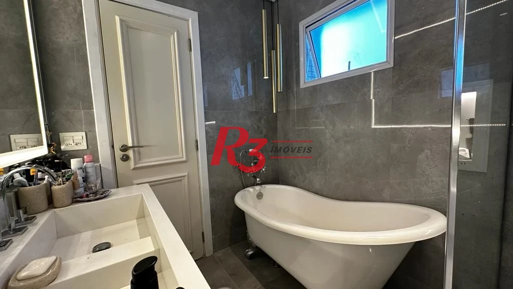 Apartamento à venda, 254 m² por R$ 4.780.000,00 - Aparecida - Santos/SP