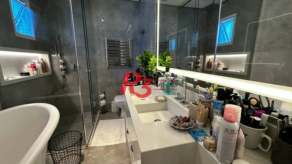 Apartamento à venda, 254 m² por R$ 4.780.000,00 - Aparecida - Santos/SP