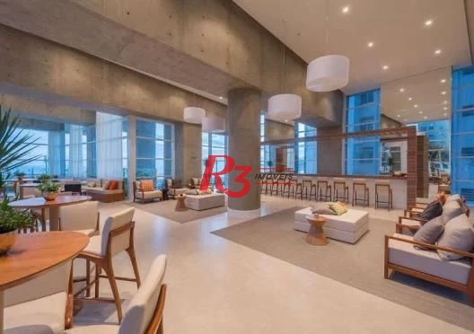 Apartamento, 54 m² - venda por R$ 1.275.000,00 ou aluguel por R$ 6.300,00/mês - Pompéia - Santos/SP