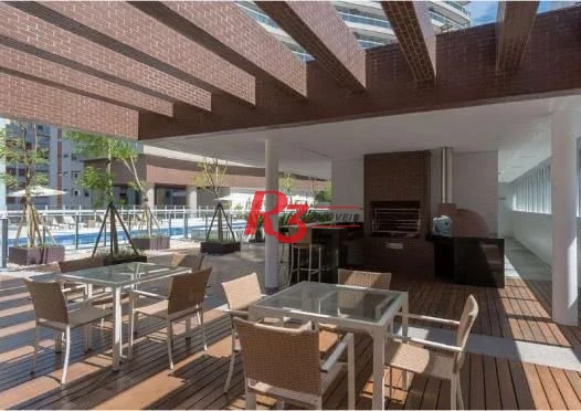 Apartamento, 54 m² - venda por R$ 1.275.000,00 ou aluguel por R$ 6.300,00/mês - Pompéia - Santos/SP