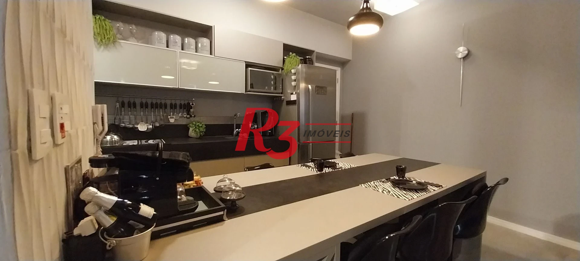 Apartamento, 54 m² - venda por R$ 1.275.000,00 ou aluguel por R$ 6.300,00/mês - Pompéia - Santos/SP