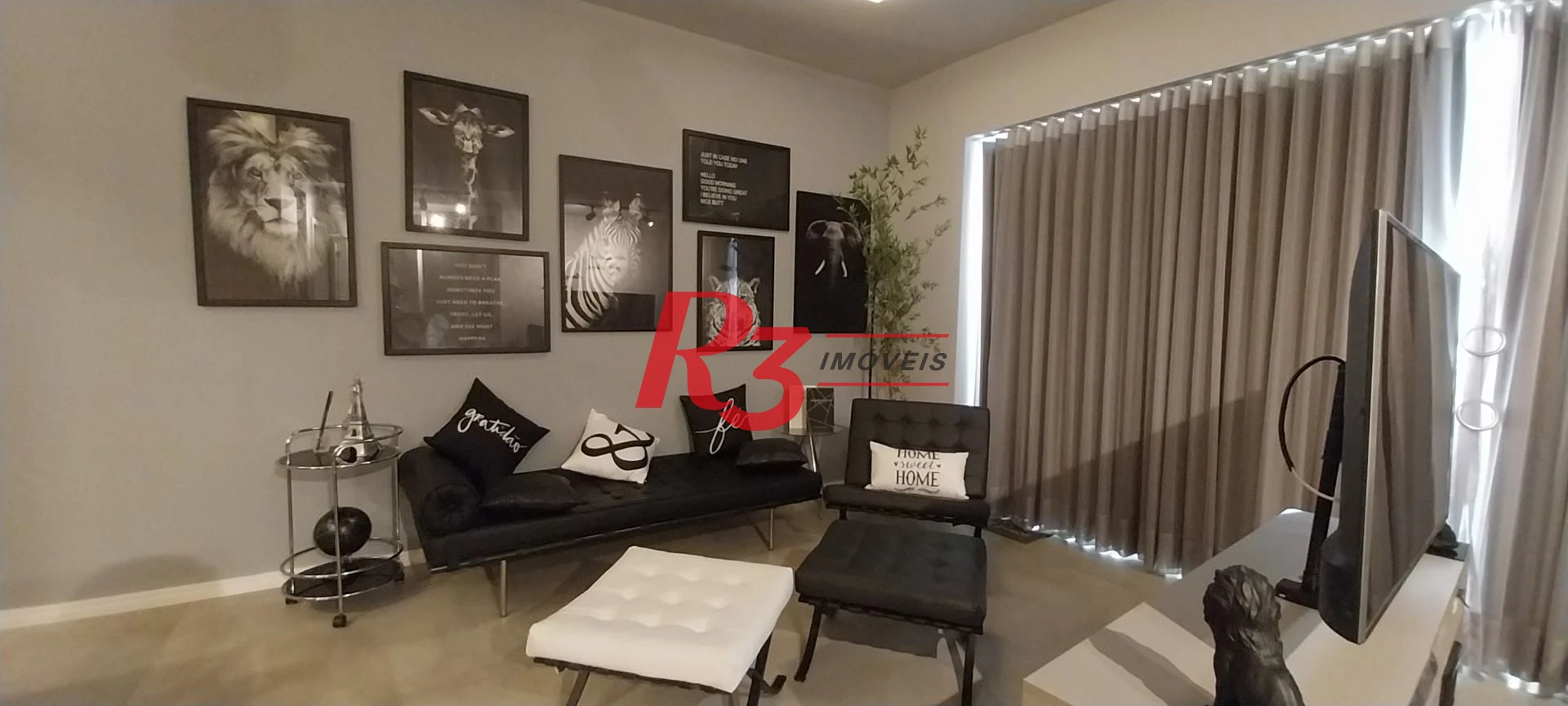 Apartamento, 54 m² - venda por R$ 1.275.000,00 ou aluguel por R$ 6.300,00/mês - Pompéia - Santos/SP