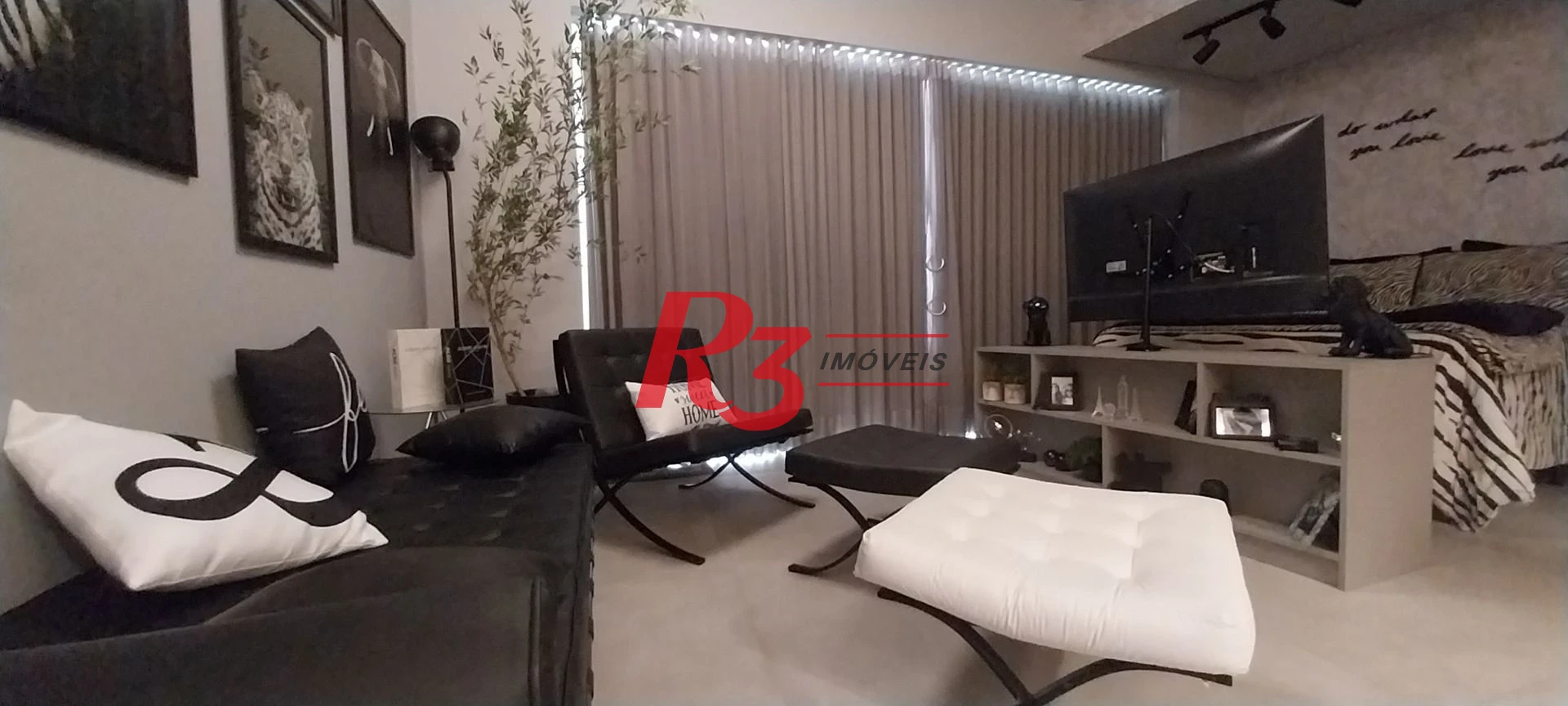 Apartamento, 54 m² - venda por R$ 1.275.000,00 ou aluguel por R$ 6.300,00/mês - Pompéia - Santos/SP