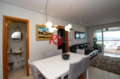 Apartamento à venda, 129 m² por R$ 1.810.000,00 - Aparecida - Santos/SP