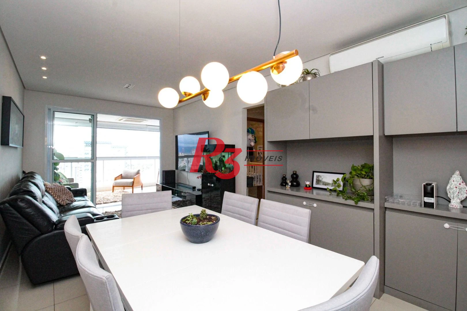 Apartamento à venda, 129 m² por R$ 1.810.000,00 - Aparecida - Santos/SP