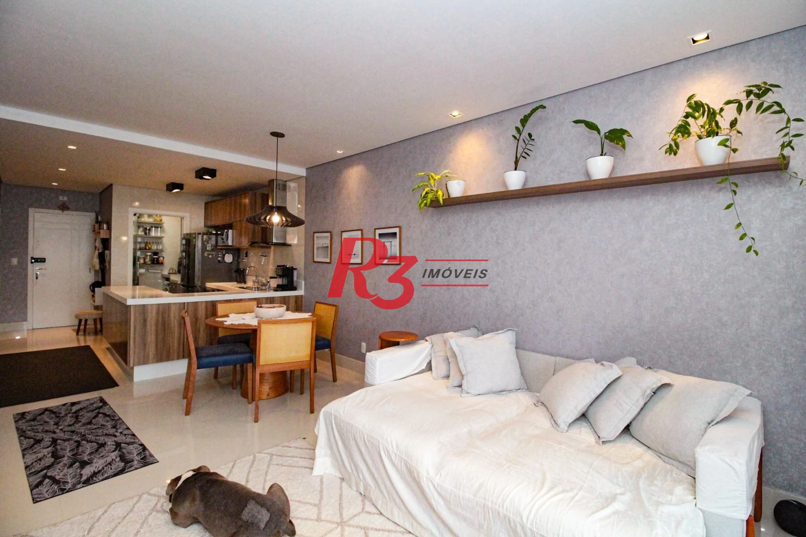 Apartamento à venda, 104 m² por R$ 1.710.000,00 - Aparecida - Santos/SP