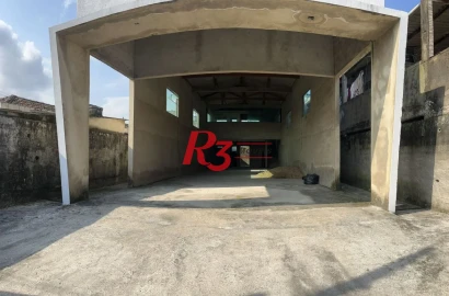 Galpão, 150 m² - venda por R$ 650.000,00 ou aluguel por R$ 5.641,75/mês - Vila Margarida - São Vicente/SP