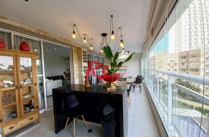 Apartamento, 158 m² - venda por R$ 1.300.000,00 ou aluguel por R$ 7.000,02/mês - Enseda - Guarujá/SP