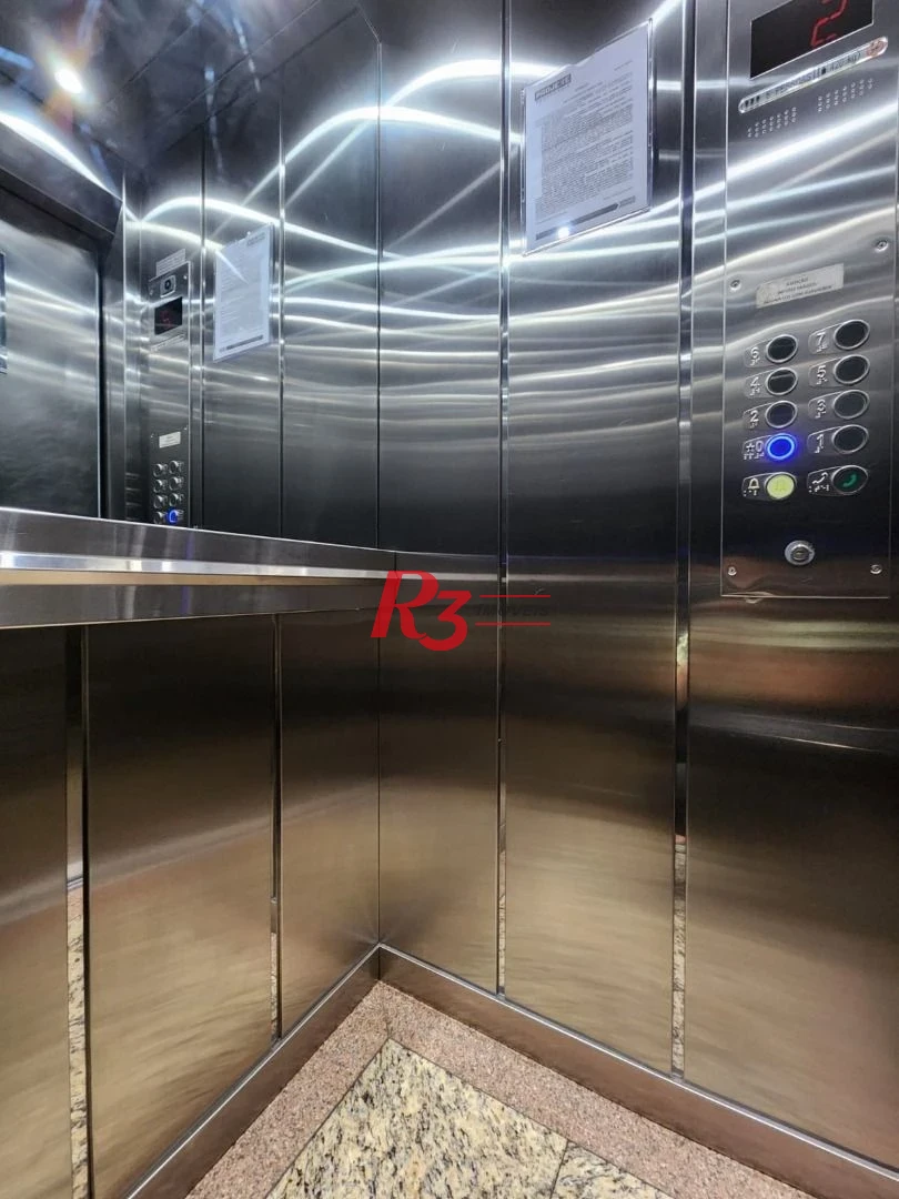 Apartamento à venda, 95 m² por R$ 525.000,00 - Embaré - Santos/SP