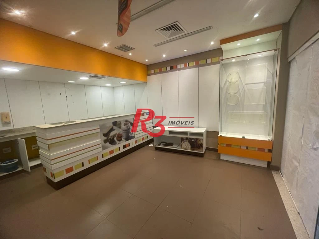 Loja, 42 m² - venda por R$ 500.000,00 ou aluguel por R$ 4.800,02/mês - Gonzaga - Santos/SP