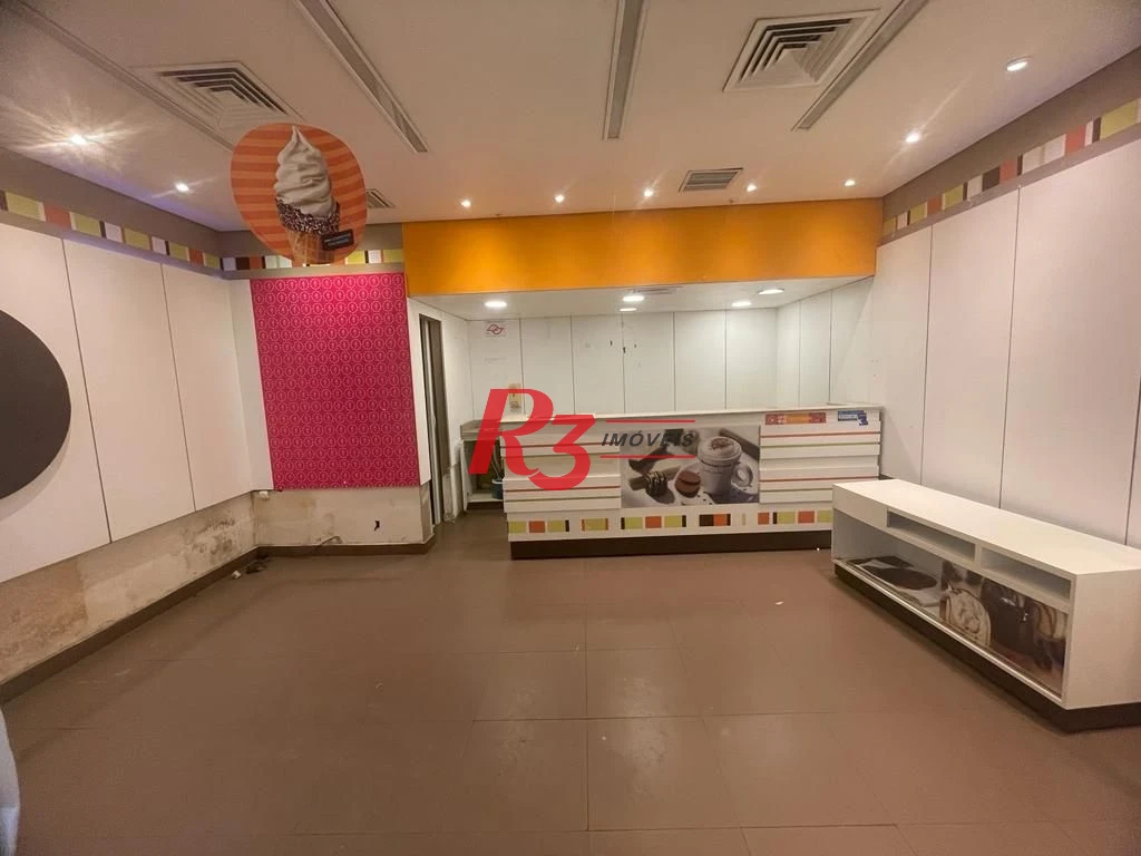 Loja, 42 m² - venda por R$ 500.000,00 ou aluguel por R$ 4.800,02/mês - Gonzaga - Santos/SP