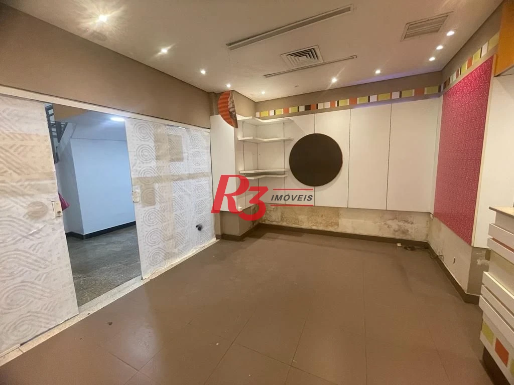 Loja, 42 m² - venda por R$ 500.000,00 ou aluguel por R$ 4.800,02/mês - Gonzaga - Santos/SP