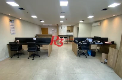 Sala à venda, 60 m² por R$ 470.000,00 - Centro - Santos/SP