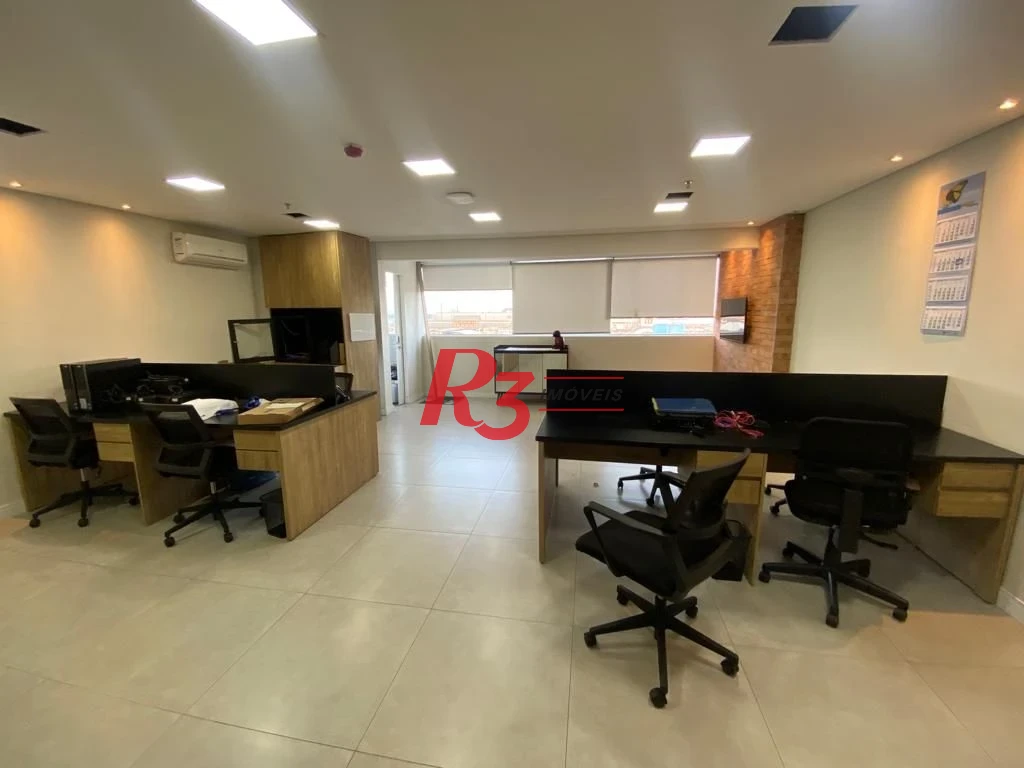 Sala à venda, 60 m² por R$ 470.000,00 - Centro - Santos/SP