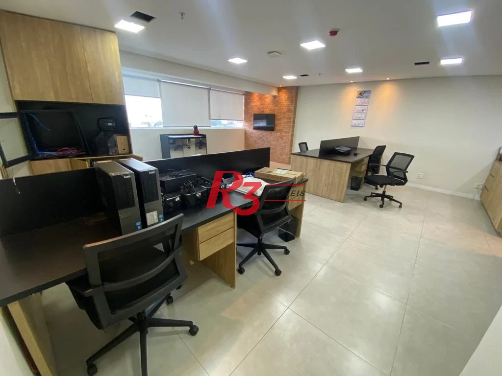 Sala à venda, 60 m² por R$ 470.000,00 - Centro - Santos/SP