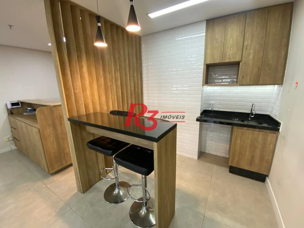 Sala à venda, 60 m² por R$ 470.000,00 - Centro - Santos/SP