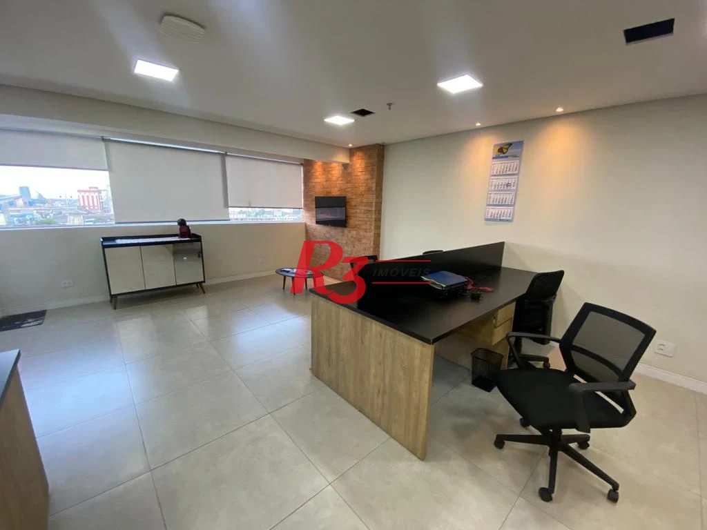 Sala à venda, 60 m² por R$ 470.000,00 - Centro - Santos/SP
