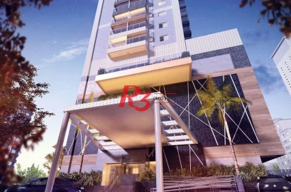 Apartamento à venda, 87 m² por R$ 1.590.000,00 - Gonzaga - Santos/SP