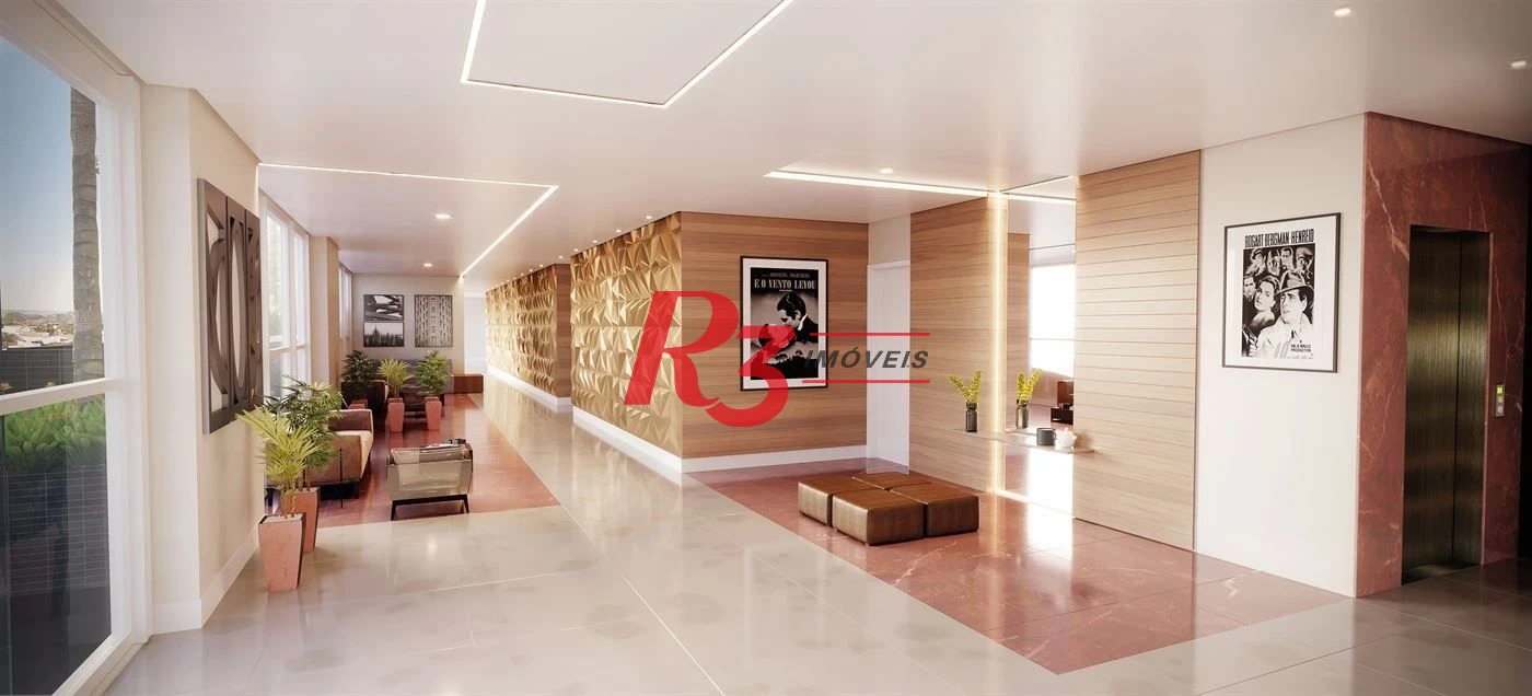 Apartamento à venda, 87 m² por R$ 1.590.000,00 - Gonzaga - Santos/SP