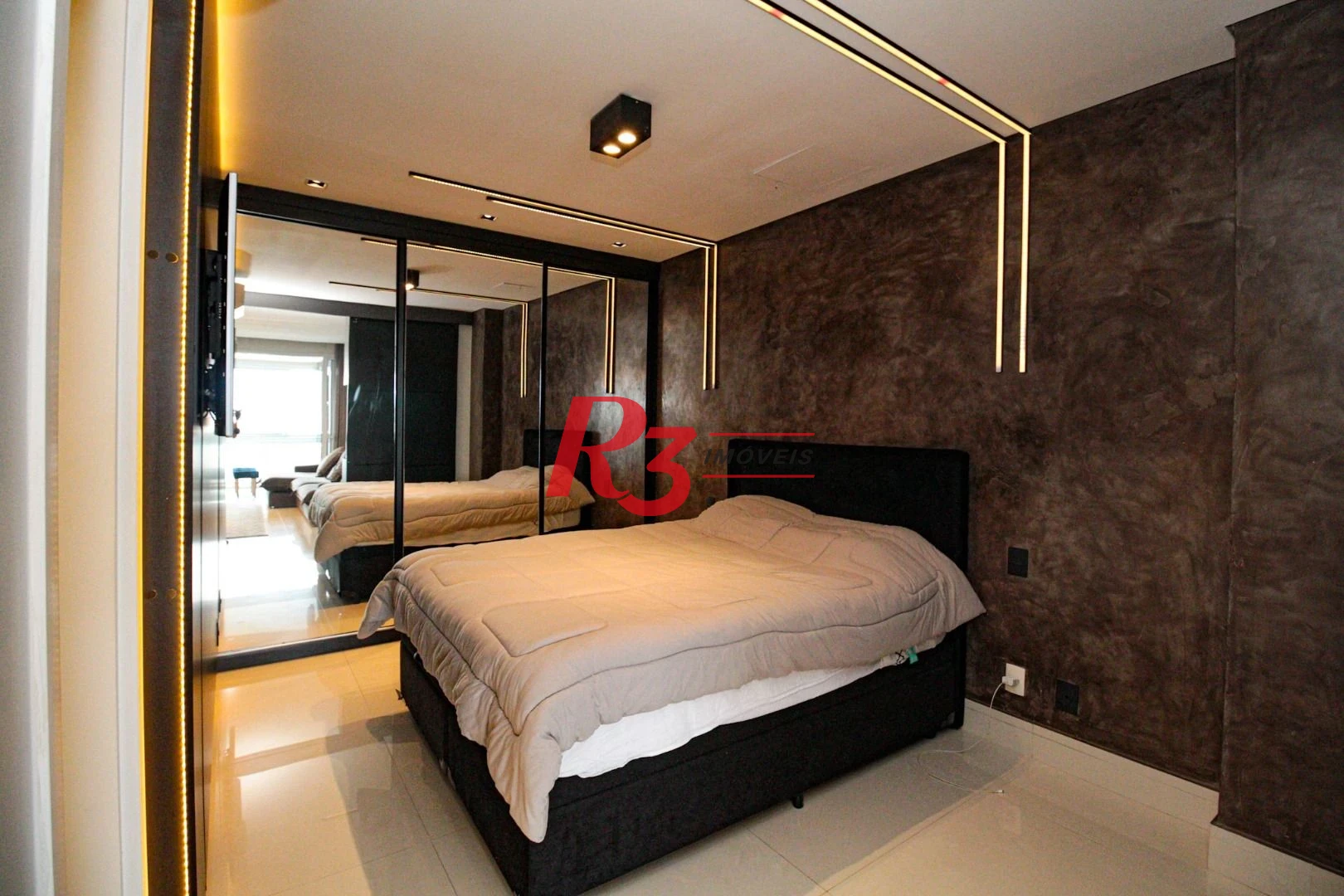 Apartamento à venda, 106 m² por R$ 2.200.000,00 - Aparecida - Santos/SP