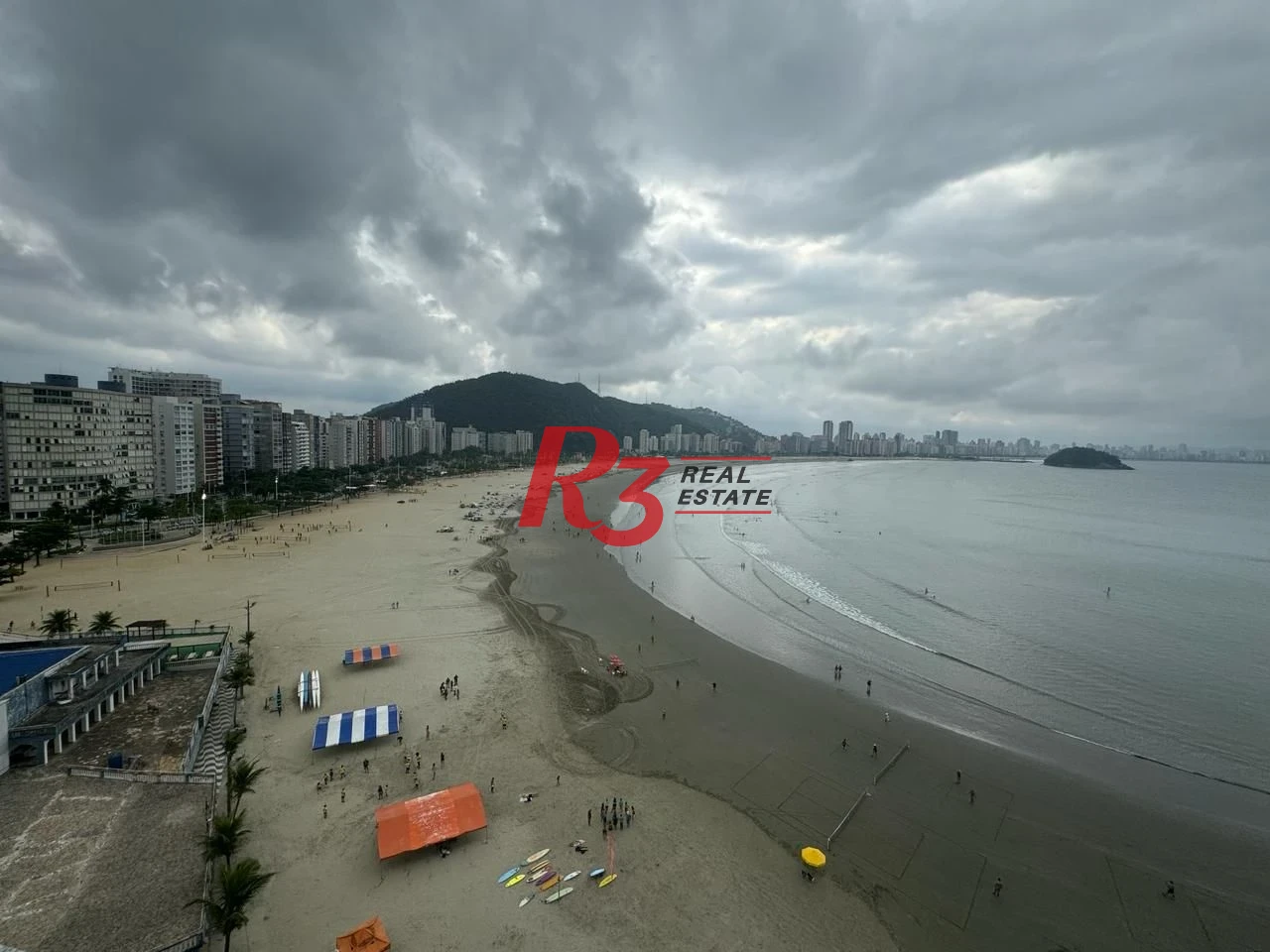 Apartamento com 3 dormitórios à venda, 235 m² por R$ 2.000.000,00 - Ilha Porchat - São Vicente/SP