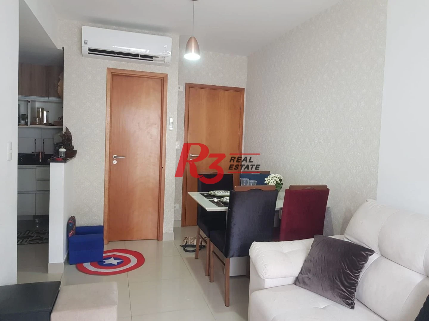 Apartamento com 2 dormitórios para alugar, 58 m² por R$ 5.500,00/mês - Vila Matias - Santos/SP