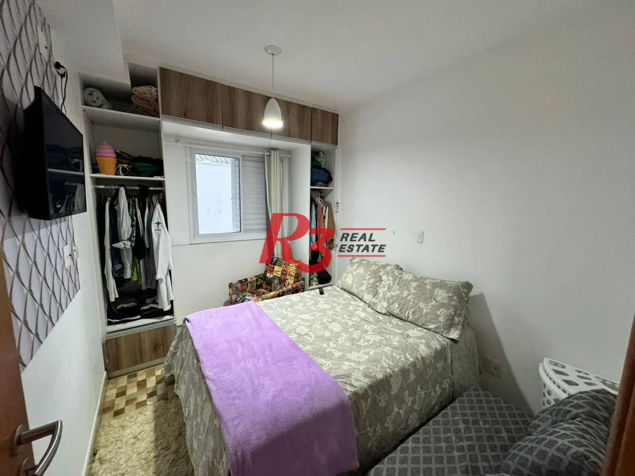 Apartamento com 2 dormitórios para alugar, 58 m² por R$ 5.500,00/mês - Vila Matias - Santos/SP