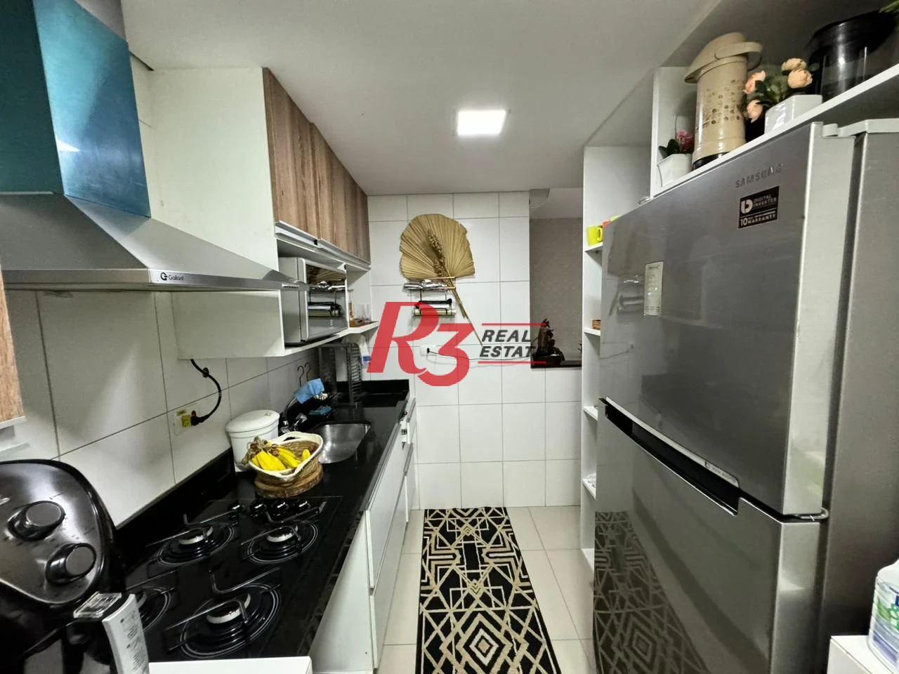Apartamento com 2 dormitórios para alugar, 58 m² por R$ 5.500,00/mês - Vila Matias - Santos/SP