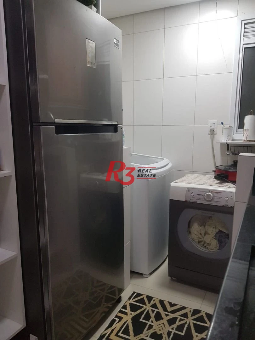 Apartamento com 2 dormitórios para alugar, 58 m² por R$ 5.500,00/mês - Vila Matias - Santos/SP