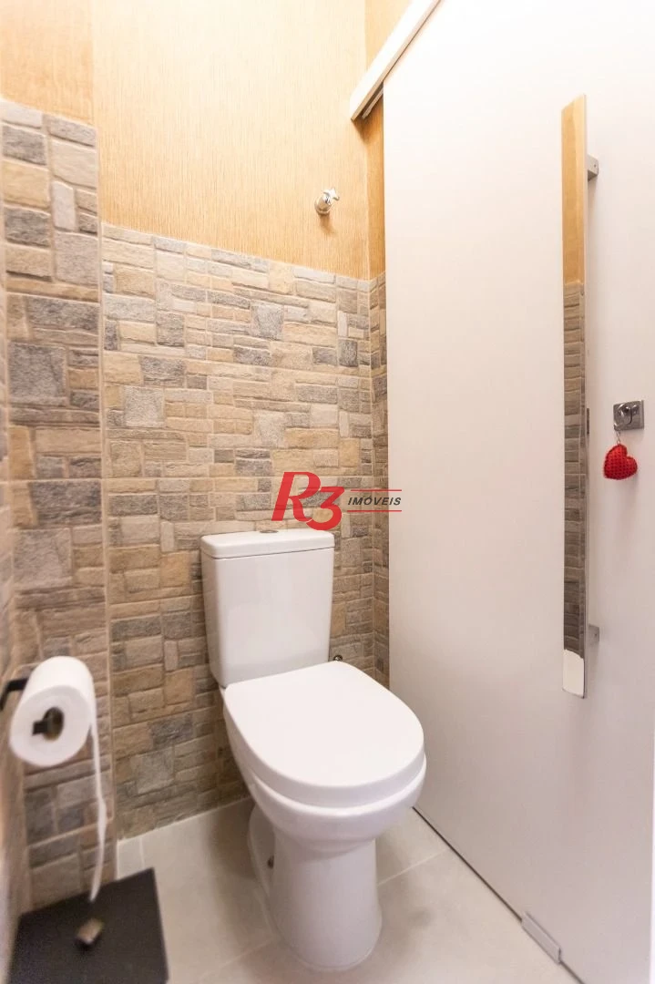 Apartamento à venda, 135 m² por R$ 1.800.000,00 - Embaré - Santos/SP