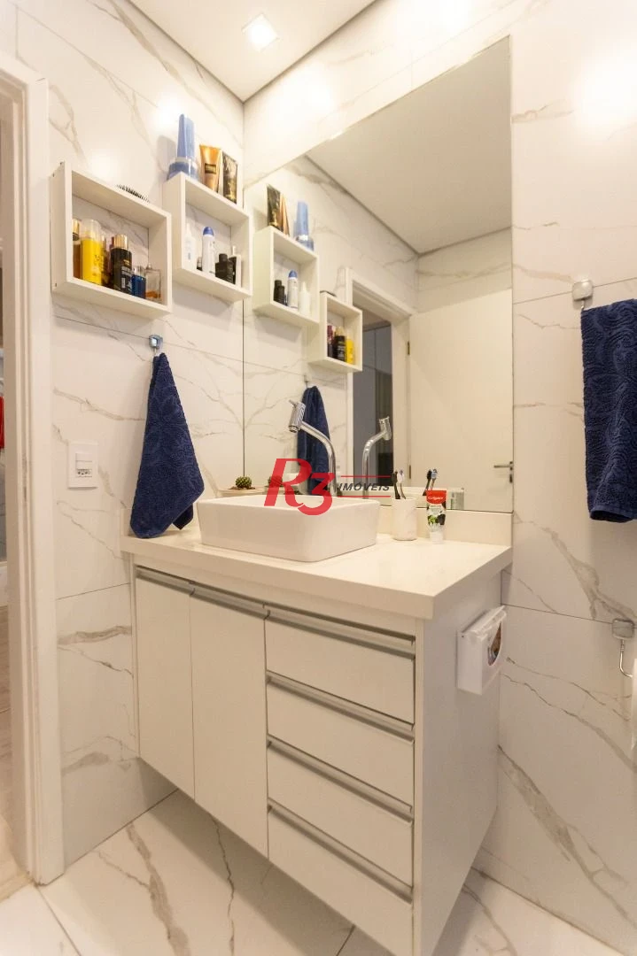 Apartamento à venda, 135 m² por R$ 1.800.000,00 - Embaré - Santos/SP