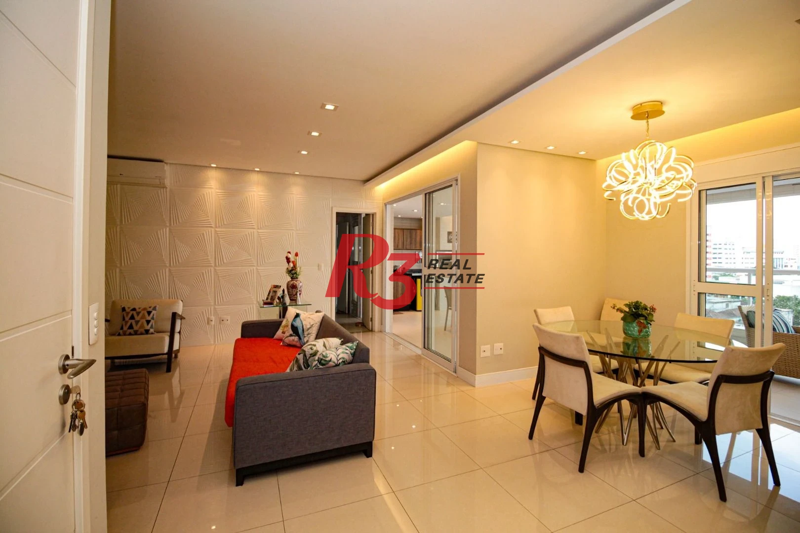 Apartamento com 3 dormitórios à venda, 163 m² por R$ 2.350.000,00 - Boqueirão - Santos/SP