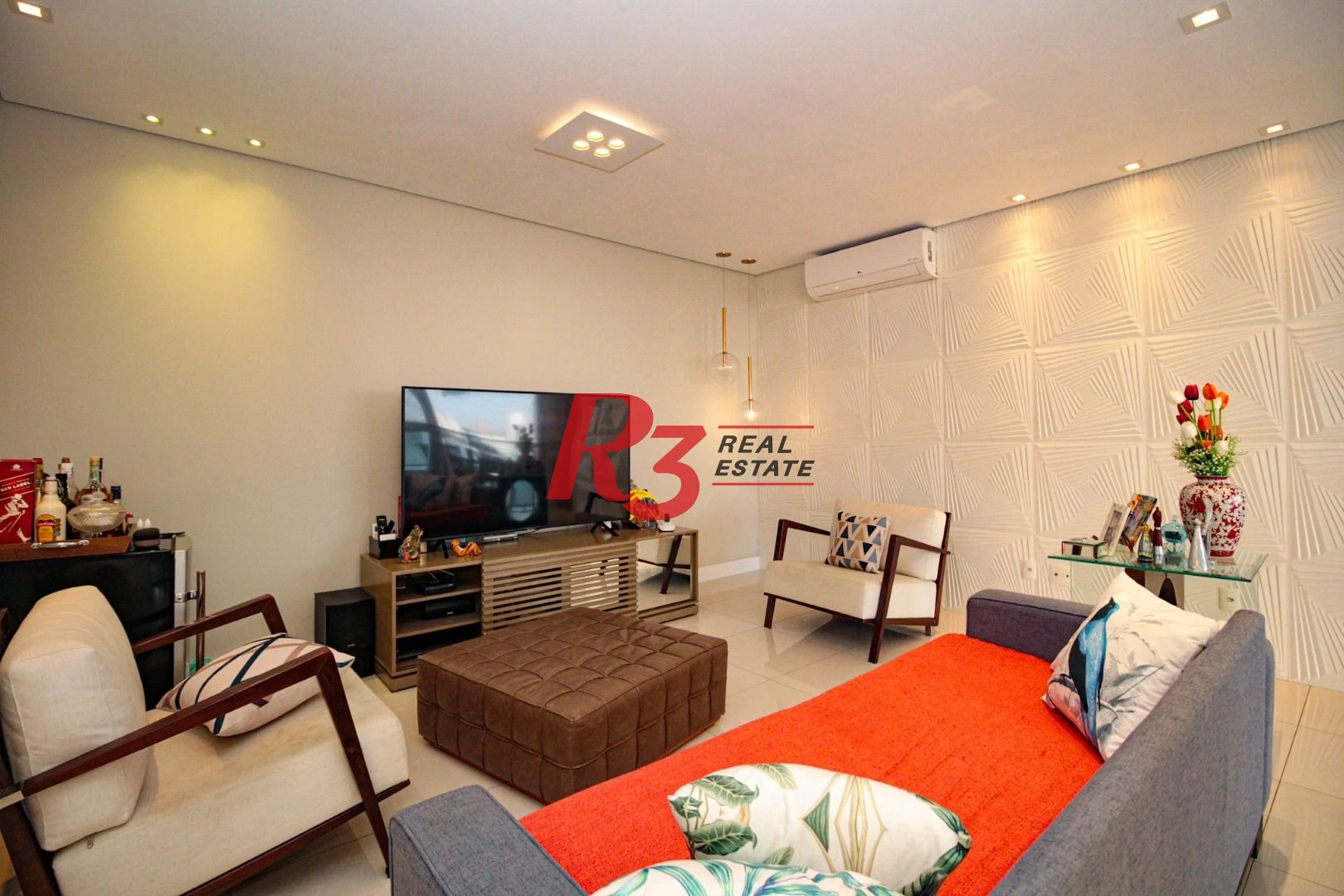 Apartamento com 3 dormitórios à venda, 163 m² por R$ 2.350.000,00 - Boqueirão - Santos/SP