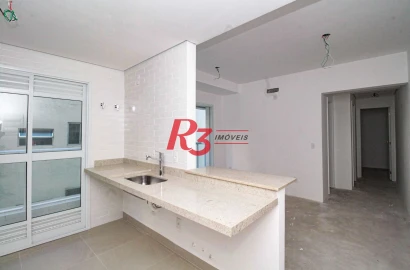 Apartamento à venda, 82 m² por R$ 825.000,00 - Aparecida - Santos/SP