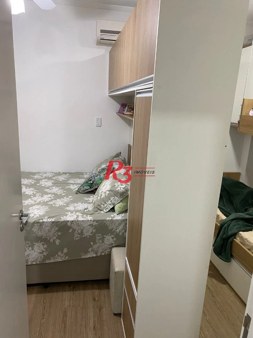 Apartamento com 1 dormitório à venda, 53 m² por R$ 375.000,00 - Aparecida - Santos/SP