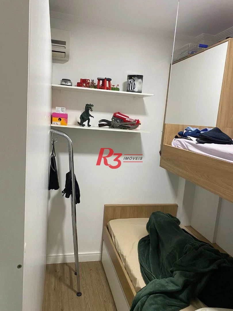 Apartamento com 1 dormitório à venda, 53 m² por R$ 375.000,00 - Aparecida - Santos/SP