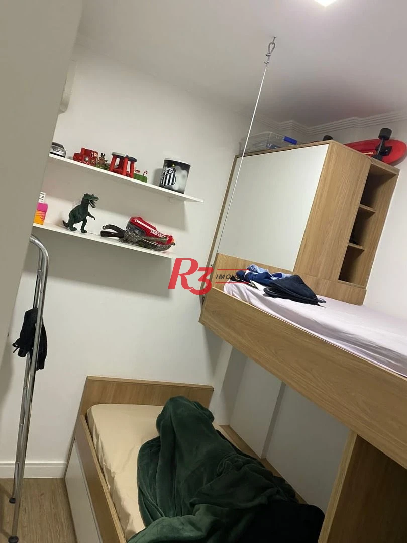 Apartamento com 1 dormitório à venda, 53 m² por R$ 375.000,00 - Aparecida - Santos/SP