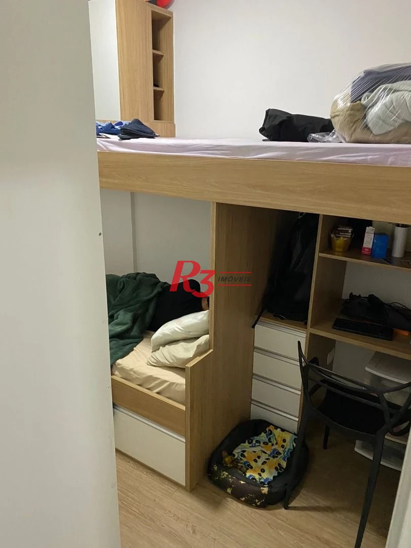 Apartamento com 1 dormitório à venda, 53 m² por R$ 375.000,00 - Aparecida - Santos/SP