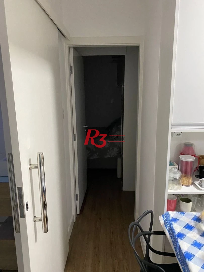 Apartamento com 1 dormitório à venda, 53 m² por R$ 375.000,00 - Aparecida - Santos/SP