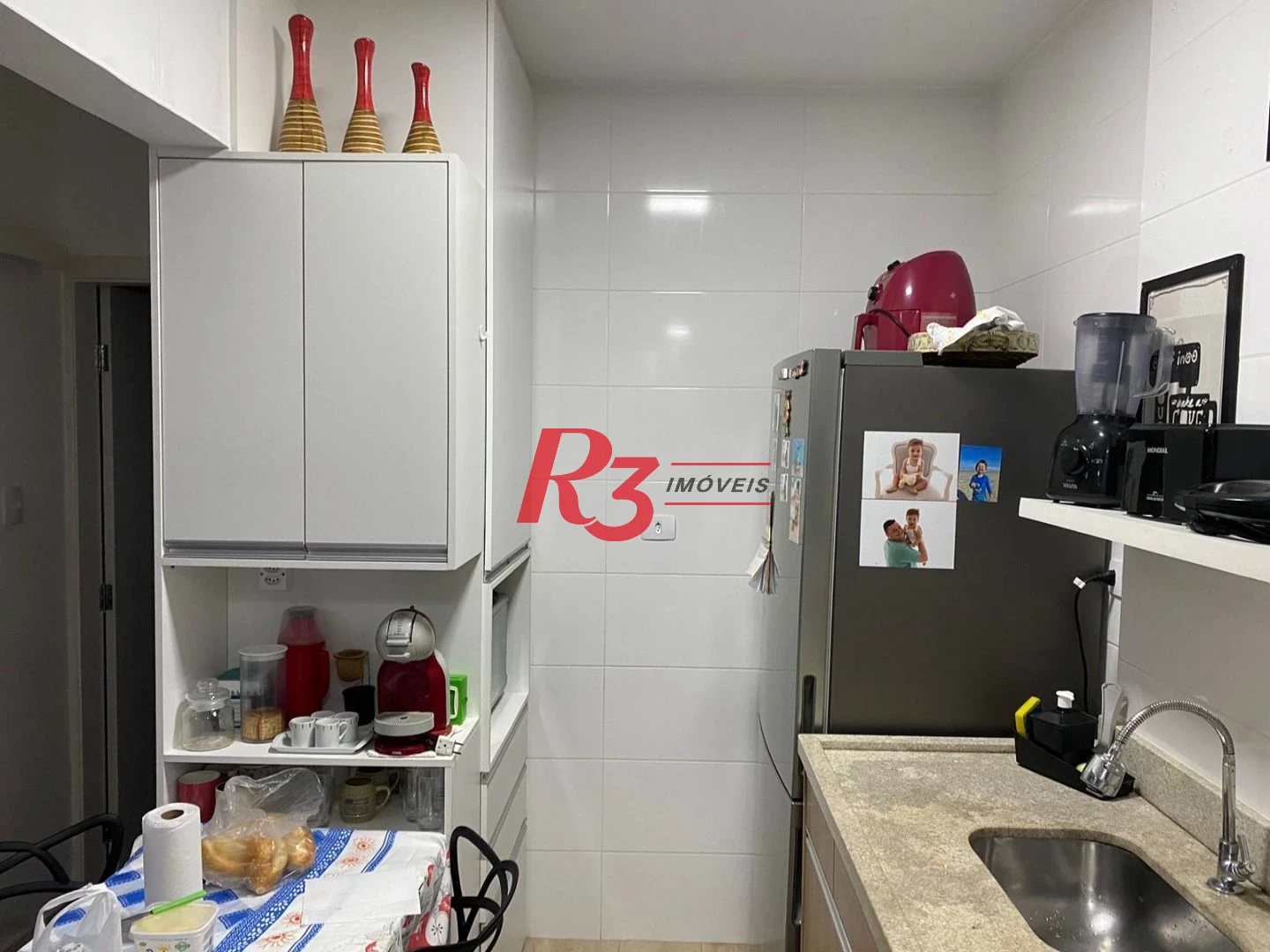 Apartamento com 1 dormitório à venda, 53 m² por R$ 375.000,00 - Aparecida - Santos/SP