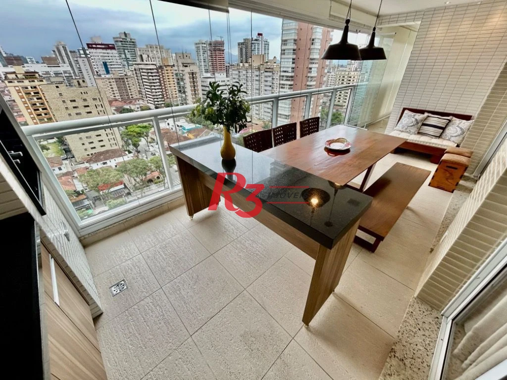 Apartamento à venda, 181 m² por R$ 2.446.000,00 - Gonzaga - Santos/SP