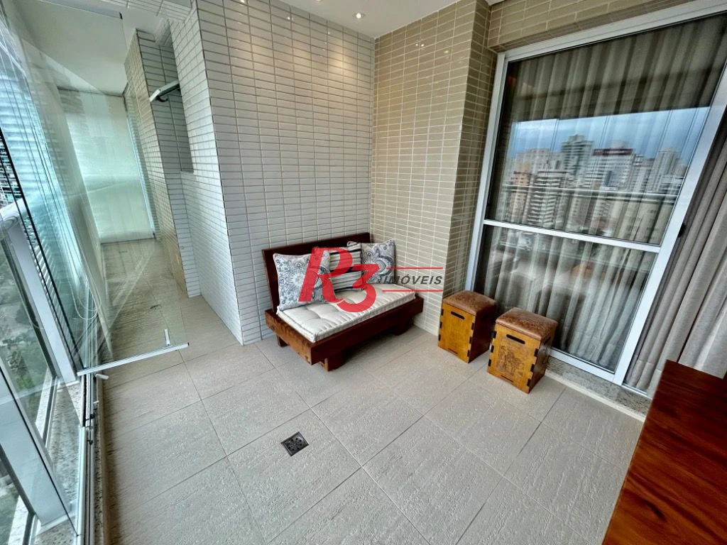 Apartamento à venda, 181 m² por R$ 2.446.000,00 - Gonzaga - Santos/SP